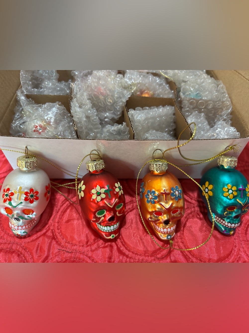 Set 12 - Dia de los Muertos ornaments